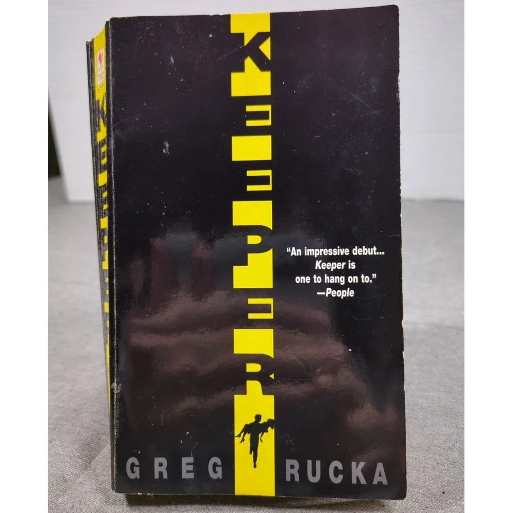 1997 Keeper Greg Rucka Atticus Kodiak 1 Vintage Bantam Mass Market‎ Paperback
